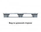 Поддон пластиковый перфорированный вкладываемый 1200х800х150 на 3-х полозьях с трубами - фото 2 предпросмотра