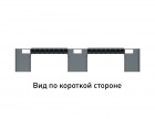 Поддон сплошной 1200x800x150 на 3-х полозьях - фото 5 предпросмотра