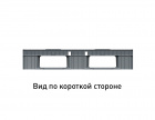 Поддон перфорированный пластиковый 1210х810х150 на 3-х полозьях усиленный двумя трубами - фото 3 предпросмотра